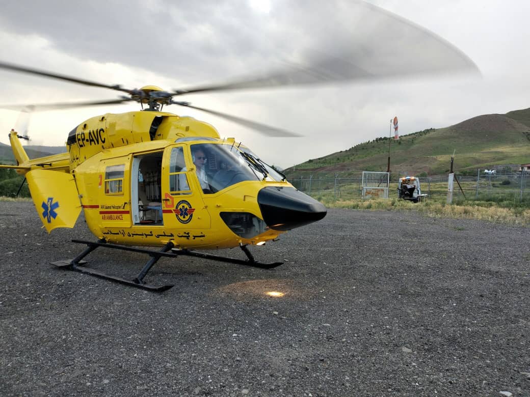 دو عملیات نجات بخش اورژانس هوایی البرز دو عملیات نجات بخش اورژانس هوایی البرز