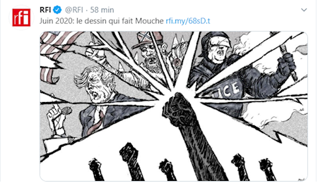 سراسر آمریکا همچنان صحنه اعتراضات ضدنژادپرستی است