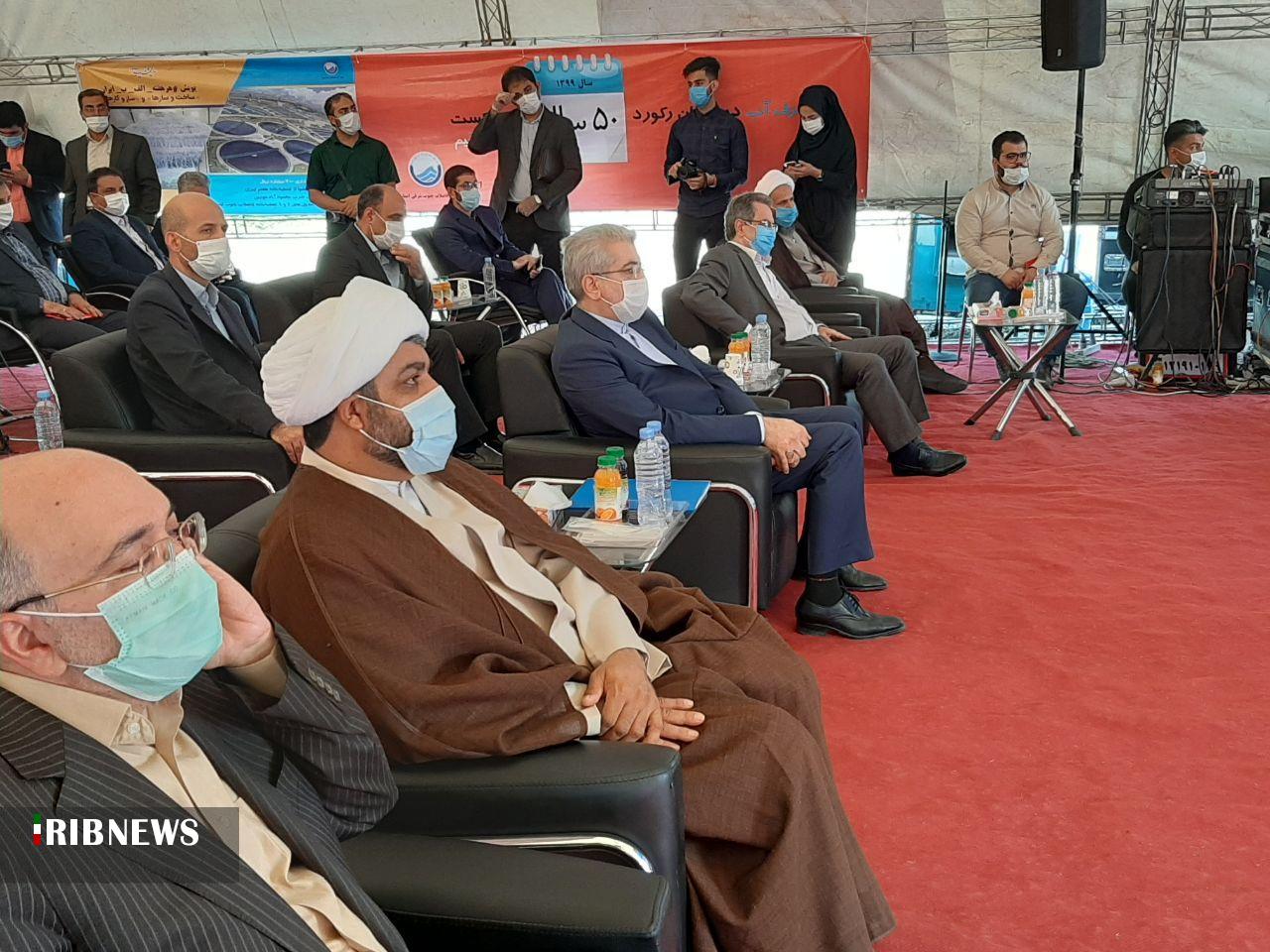 انتقال اب سد ماملو به پیشوا با حضور وزیر نیرو انتقال اب سد ماملو به پیشوا با حضور وزیر نیرو