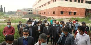 پیشرفت ۶۵ درصدی مرکز آموزشی- درمانی ساری