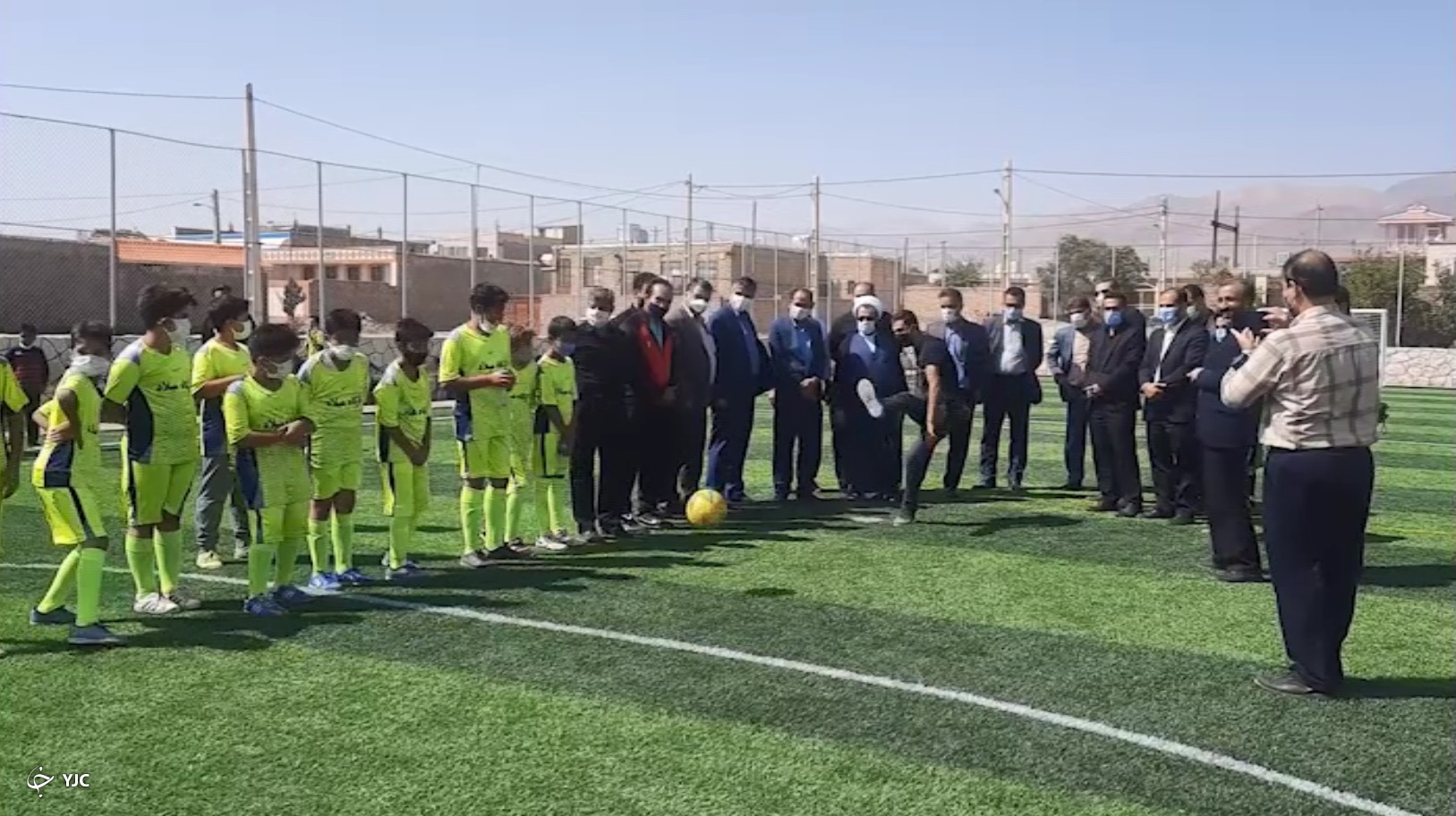 افتتاح دو طرح عمرانی، ورزشی در محلات