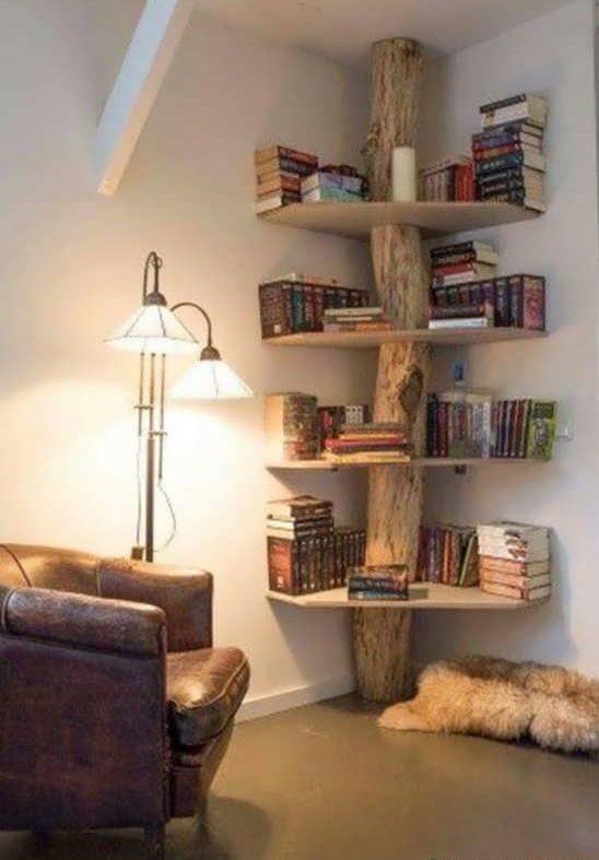 ایده‌های ساخت کتابخانه خانگی ساده و شیک