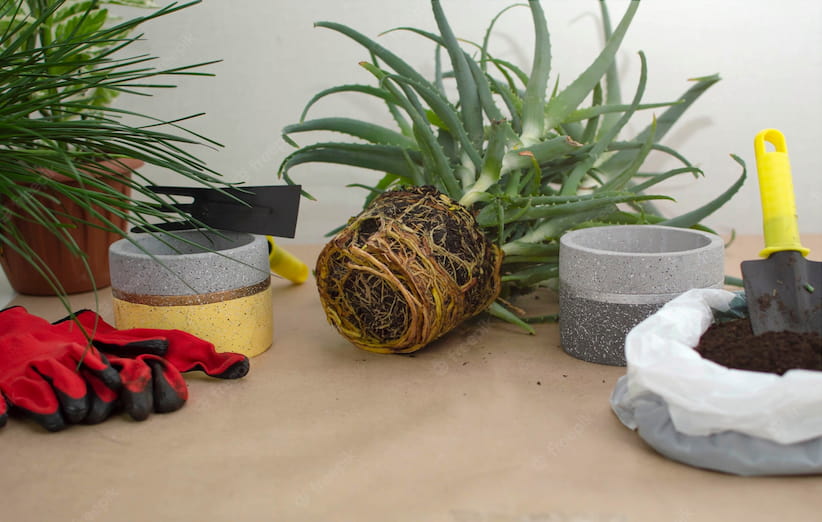 کاشت در گلدان