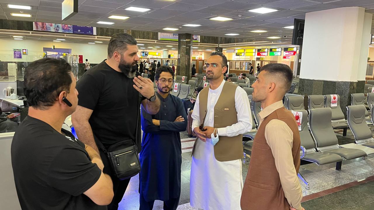 ورود تیم های بوکس به زاهدان ورود تیم های بوکس به زاهدان