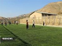 راه اندازی خانه ورزش روستایی در ریگان
