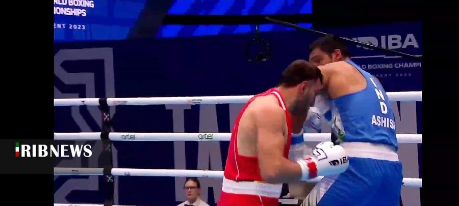 بوکسور بجنوردی در مسابقات جهانی مقابل نماینده هلند قرار میگیرد بوکسور بجنوردی در مسابقات جهانی مقابل نماینده هلند قرار میگیرد