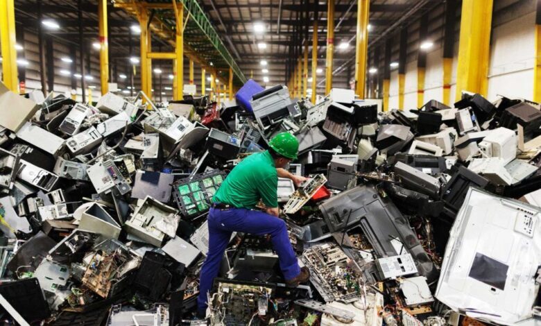 استخراج طلا از پسماند‌های الکترونیکی