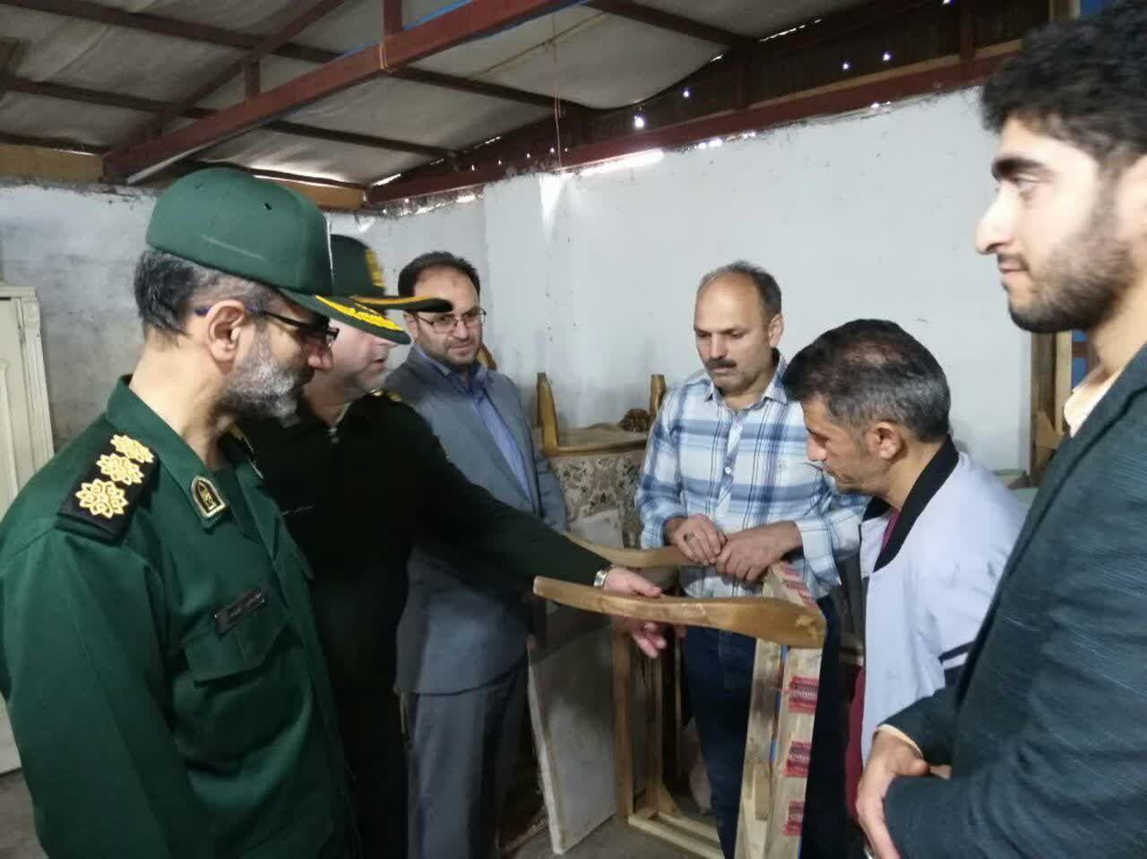 اشتغال‌زایی سپاه در رضوانشهر