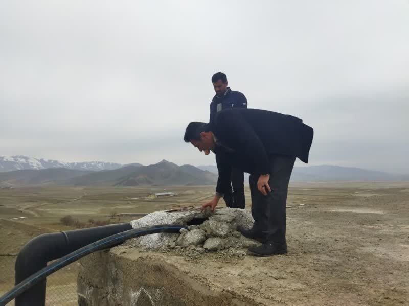 بازدید و بررسی وضعیت تاسیسات و تجهیزات آبرسانی روستاهای شهرستان خوی بازدید و بررسی وضعیت تاسیسات و تجهیزات آبرسانی روستاهای شهرستان خوی