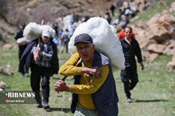 آیین سنتی برف چال در مازندران