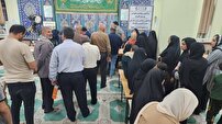 صفوف مردم آبادان و خرمشهر در شعب اخذ رای