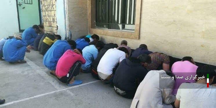 جمع آوری ۱۲ معتاد متجاهر در سلسله جمع آوری ۱۲ معتاد متجاهر در سلسله