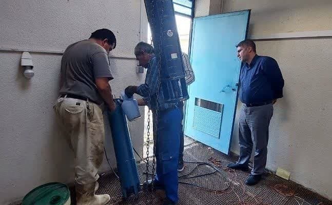 اتمام عملیات تعویض الکتروپمپ ایستگاه پمپاژ ۶۰ متر مکعبی روستای مغول و تیزخراب شهرستان سلماس اتمام عملیات تعویض الکتروپمپ ایستگاه پمپاژ ۶۰ متر مکعبی روستای مغول و تیزخراب شهرستان سلماس