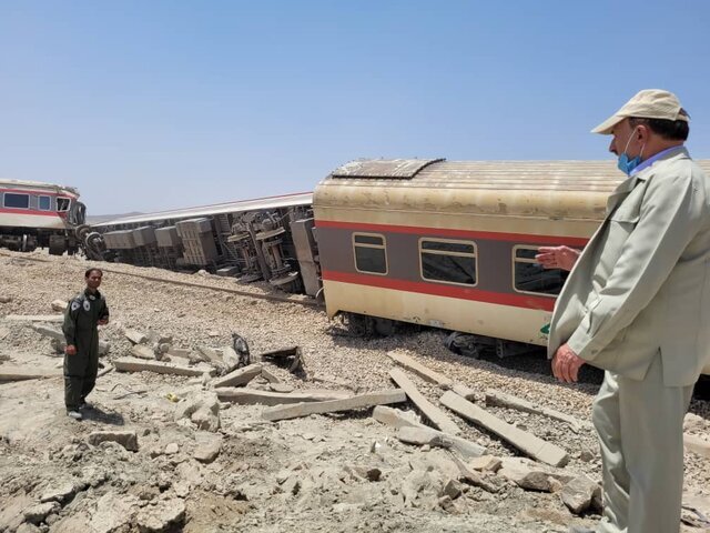 مقصران قطعی حادثه قطار مشهد ـ یزد معرفی شدند