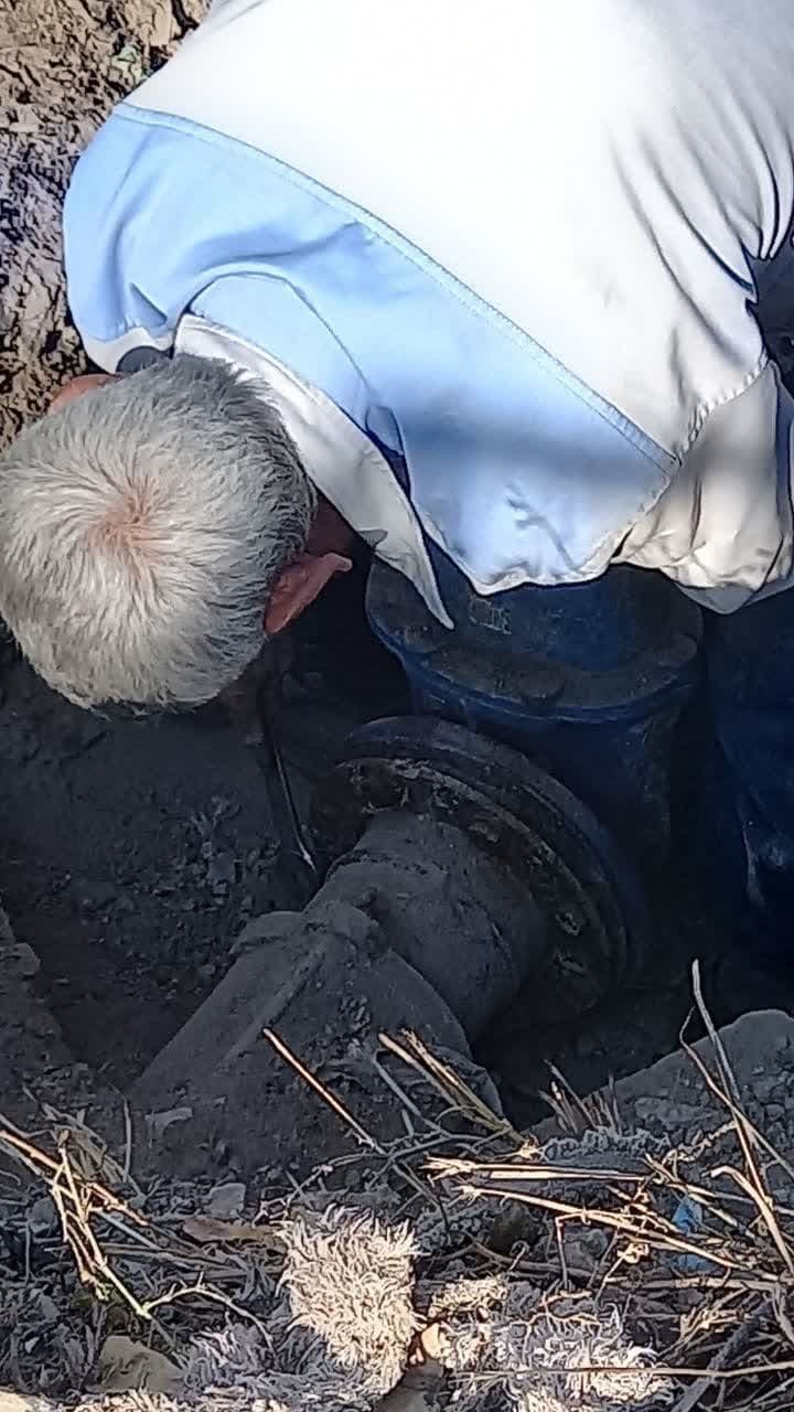 تعویض شیر فلکه خط انتقال آب روستای مراکان برای بهبود تامین آب آشامیدنی تعویض شیر فلکه خط انتقال آب روستای مراکان برای بهبود تامین آب آشامیدنی