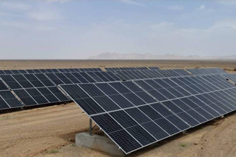 بهره برداری از نیروگاه خورشیدی ویژه چاههای کشاورزی در بجستان بهره برداری از نیروگاه خورشیدی ویژه چاههای کشاورزی در بجستان