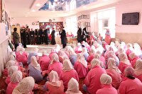 بازدید رئیس کل دادگستری استان از خانه سالمندان زنجان