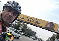 رکابزنی به یاد شهدای مقاومت؛ از یزد تا مزار حاج قاسم 