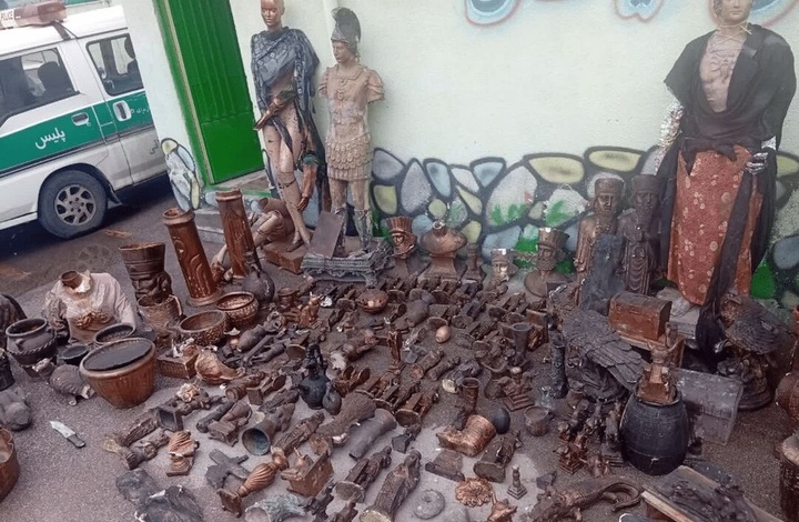 کشف ۱۷۵ قطعه شی تقلبی در مراغه