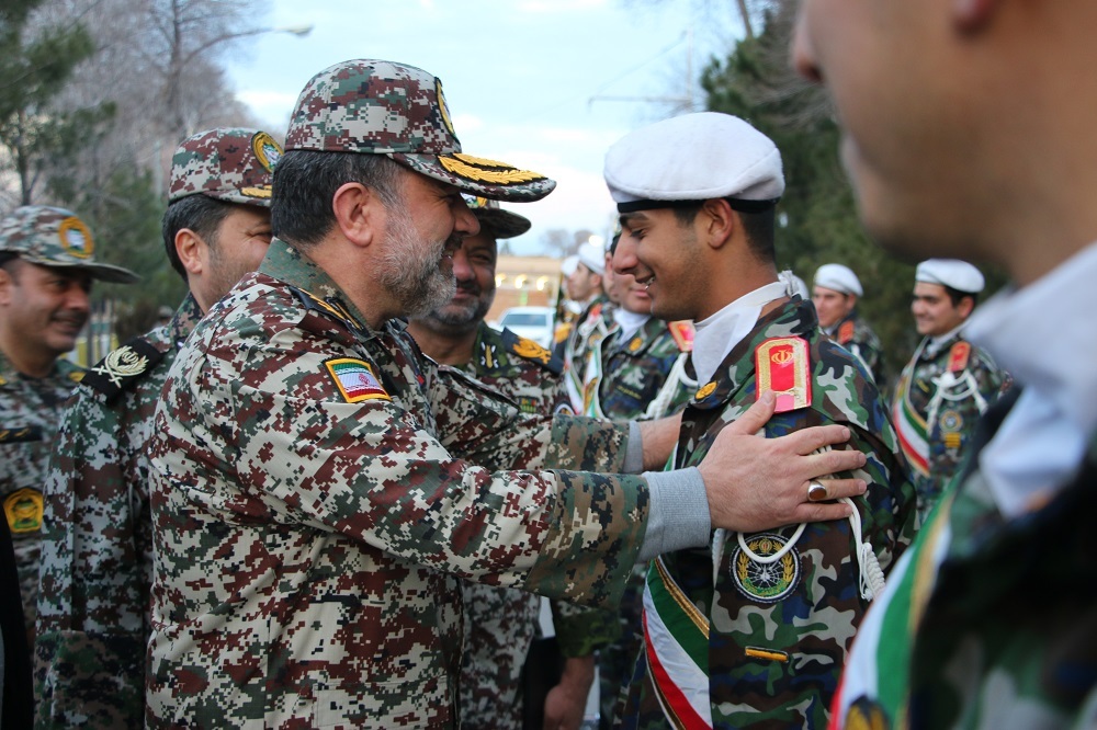 *** بازدید امیر سرتیپ الهامی از منطقه پدافند هوایی شمال‌غرب