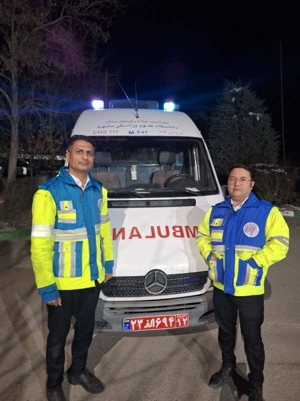 تحویل بیش از ۷۰۰ دلار به خانواده بیمار، با پاکدستی کارشناسان اورژانس مشهد