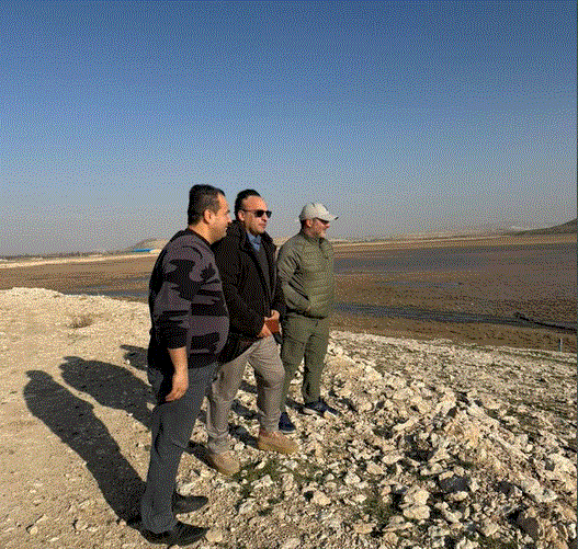 آبگیری تالاب قره‌گل بوکان برای  میزبانی پرندگان مهاجر