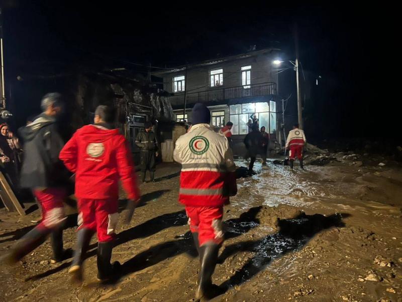 امدادرسانی به سیل‌زدگان روستاهای خلخال