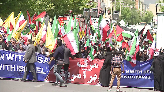 برگزاری راهپیمایی جمعه‌های خشم و انزجار در استان زنجان