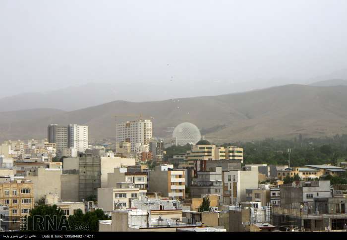 گرد و غبار تا پایان هفته میهمان همدانیها گرد و غبار تا پایان هفته میهمان همدانیها