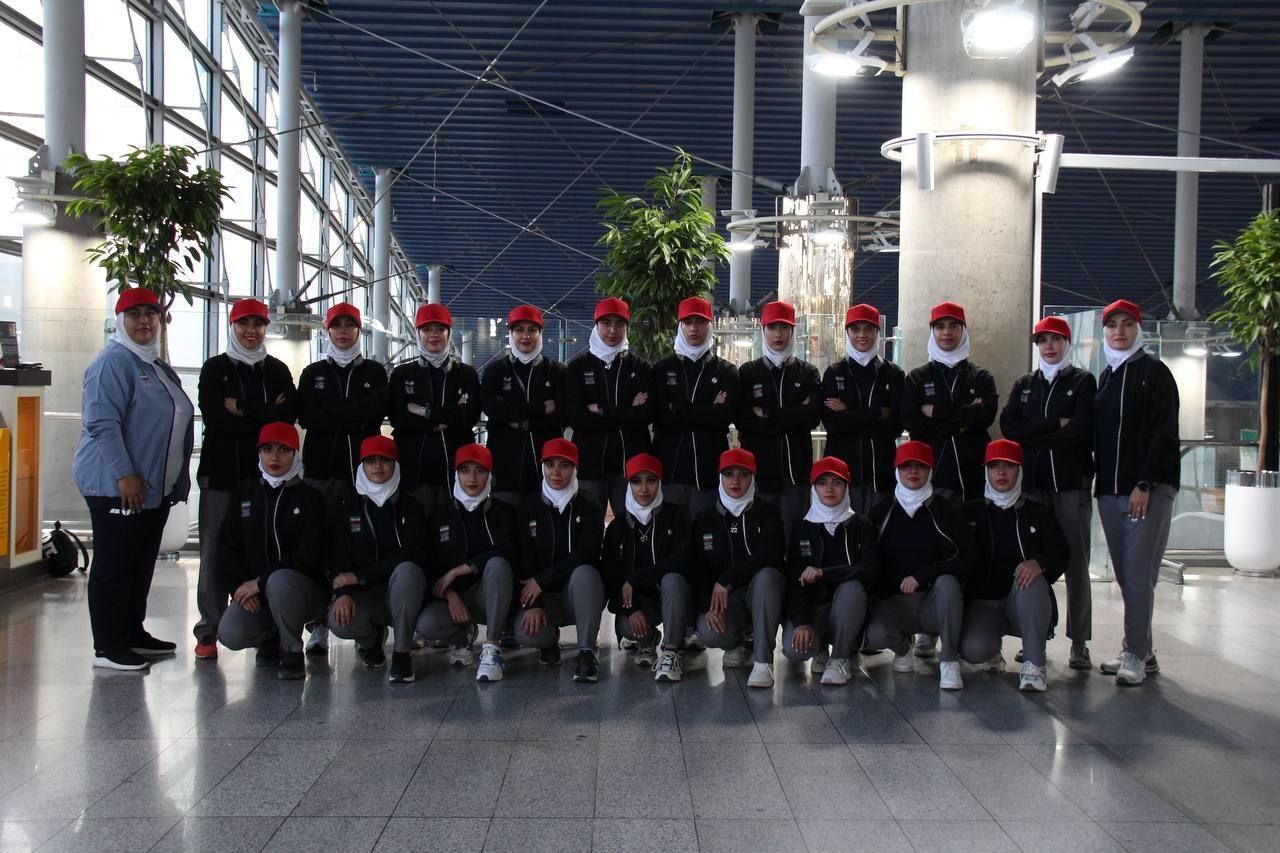 تیم ملی بیس بال بانوان ایران عازم مسابقات آسیایی شد