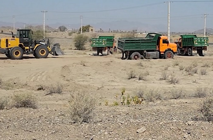 اصلاح نقطه حادثه خیز با کمک کامیون داران توکهور و هشتبندی اصلاح نقطه حادثه خیز با کمک کامیون داران توکهور و هشتبندی