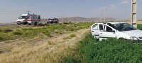 واژگونی تندر ۹۰ در محور تسوج - سلماس