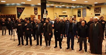 برپایی مراسم عزای حسینی در حسینیه حضرت زینب(س)