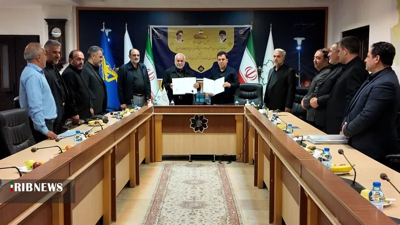 امضاء قرارداد احداث ورزشگاه ۱۵ هزار نفری کلانشهر تبریز