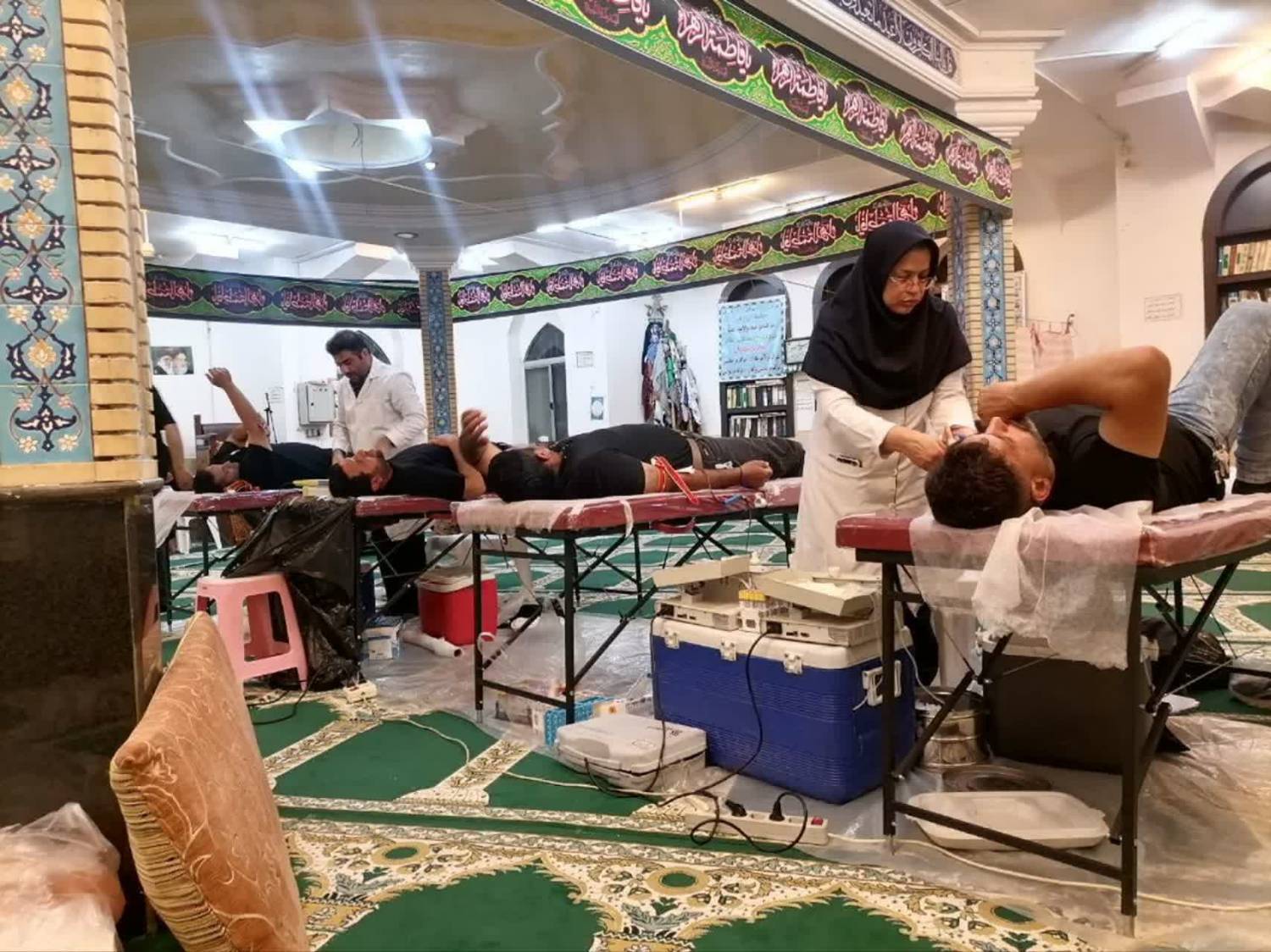  اهداء ۳۷۱ واحد خون روز های تاسوعا و عاشورای حسینی در گلستان