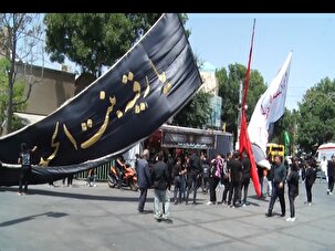 جلوه ای از شور حسینی عزاداران اردبیلی