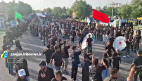 سوگواری زنجانی ها در عاشورای حسینی
