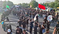سوگواری زنجانی ها در عاشورای حسینی