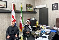 بازدید دبیر شورای عالی انقلاب فرهنگی از فدراسیون هاکی
