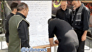 امضای طومار مردم سلماس در حمایت از رهبری