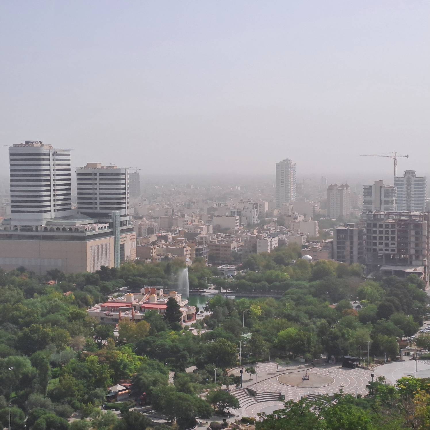 هوای مشهد امروز ۲۱ تیر ناسالم است