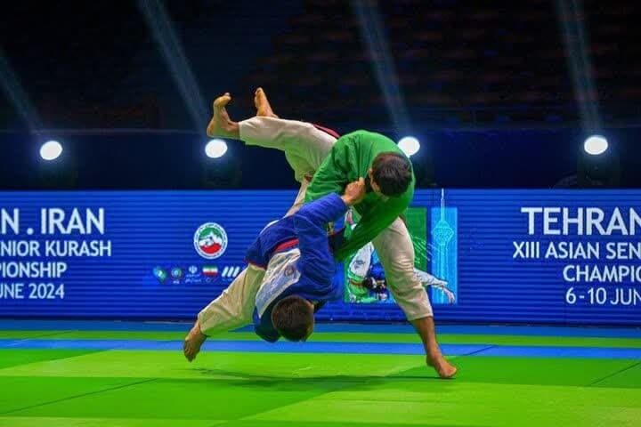 کوراش‌کار بجنوردی تنها طلایی مسابقات قهرمانی کوراش آسیا شد