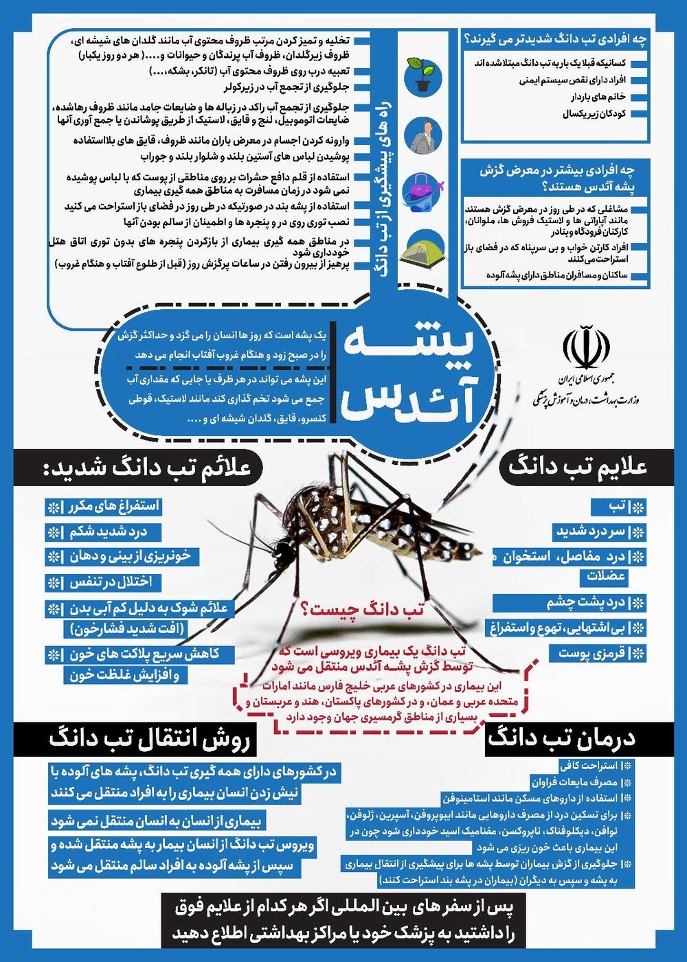 پشه آئدس را بیشتر بشناسیم
