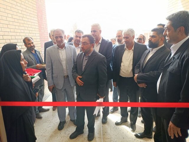 افتتاح مدرسه شش کلاسه کمالی نیمروز