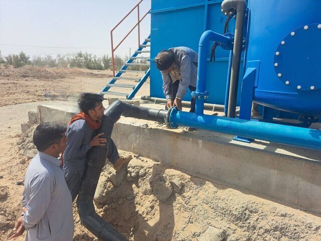 تکمیل خط انتقال پساب تصفیهخانه فاضلاب کهک تکمیل خط انتقال پساب تصفیهخانه فاضلاب کهک