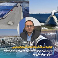 انتقال ۷۰ میلیون مترمکعب پساب تصفیه شده به دریاچه ارومیه تا پایان سال
