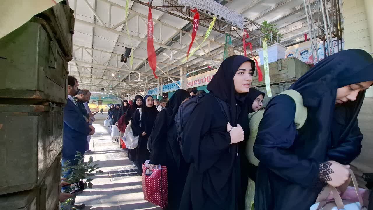 اعزام دانش آموزان شهرستان ممسنی به کربلای ایران اعزام دانش آموزان شهرستان ممسنی به کربلای ایران