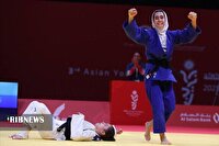 جودوکار اسفراینی در مسابقات آسیایی مدال طلا کسب کرد 