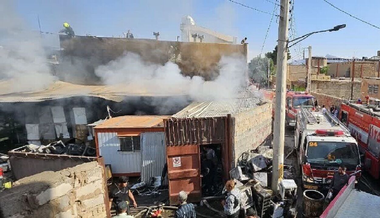 مهار بیش از ۴۰ حریق ضایعات در اصفهان