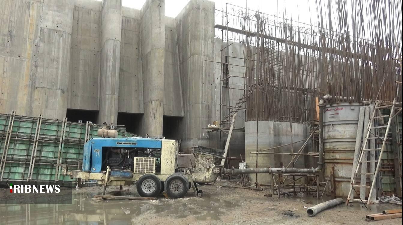 طرح تأمین آب اراضی دهدشت غربی از رودخانه مارون با ۴۰ درصد پیشرفت کاری